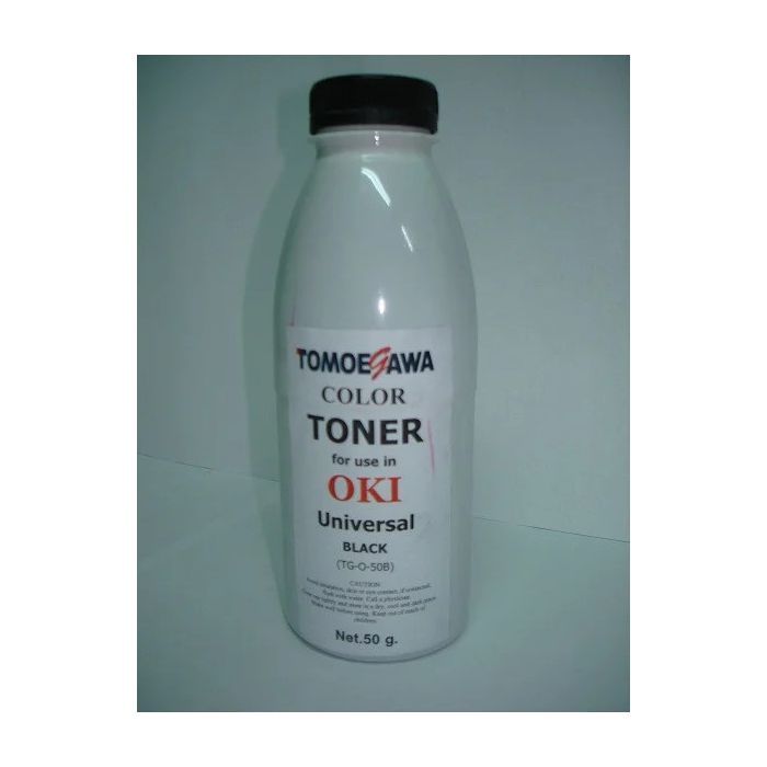 Тонер Tomoegawa OKI UNIVERSAL 50г Black Фото