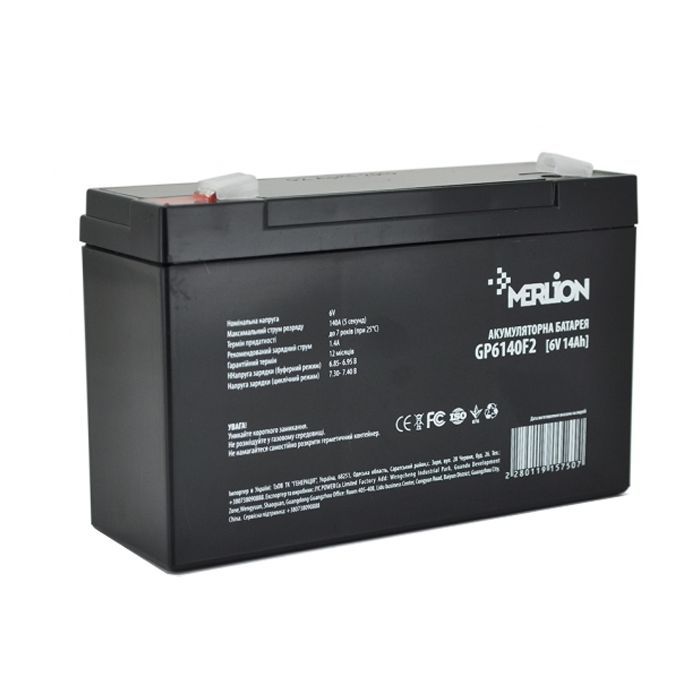 Батарея к ИБП Merlion 6V-14Ah Фото