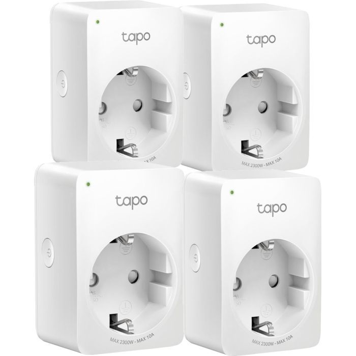 Умная розетка TP-Link Tapo P100 (4-pack) Фото