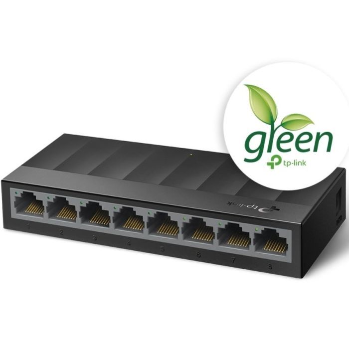 Коммутатор сетевой TP-Link LS1008G Фото 1