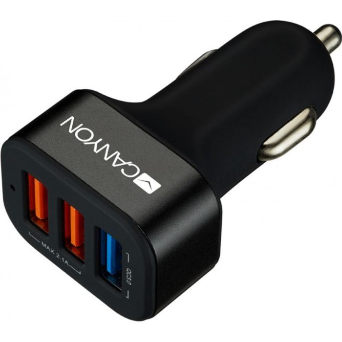 Зарядное устройство Canyon Universal 3xUSB car adapter Фото