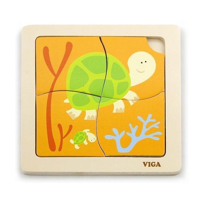 Пазл Viga Toys Черепашки Фото