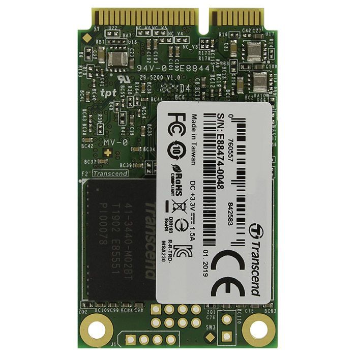 Накопитель SSD Transcend mSATA 128GB Фото