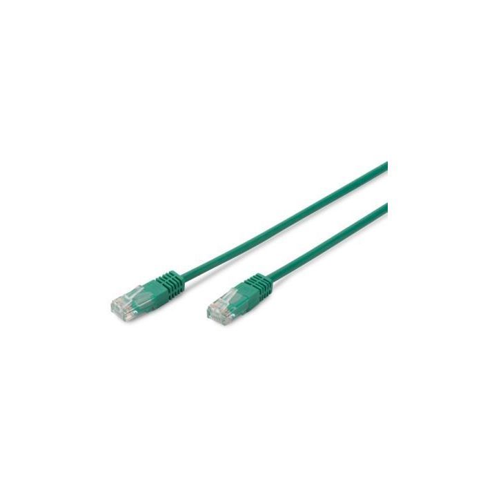Патч-корд Digitus 2м, UTP, cat.5e, CU, green Фото