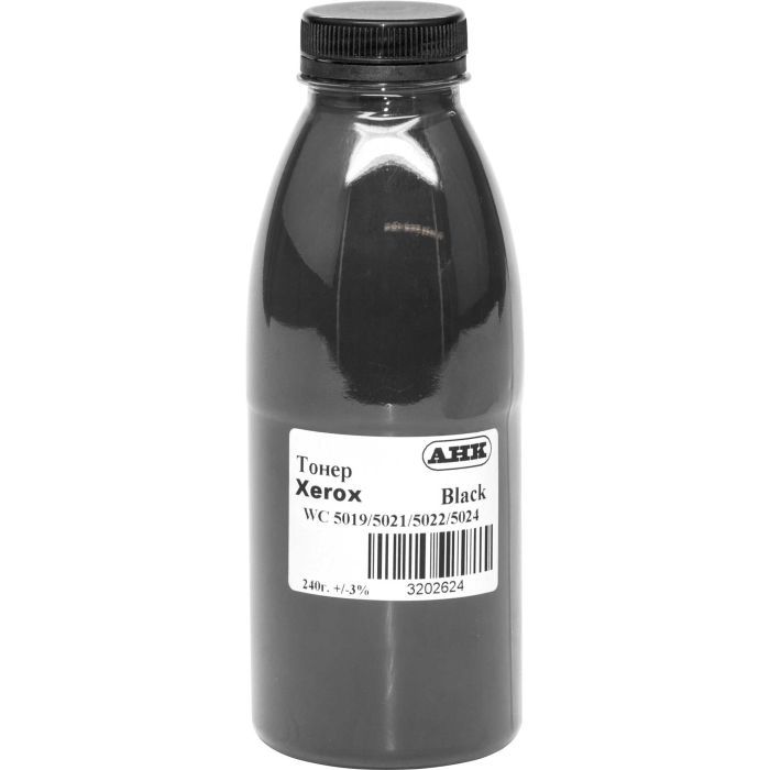 Тонер AHK Xerox WC 5019/5021/5022, 240г Black Фото