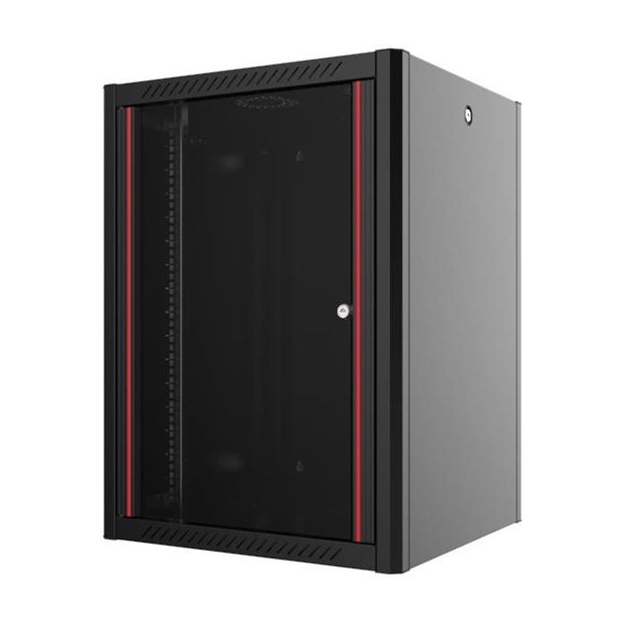 Шкаф настенный Mirsan WTN 19" 9U 600x450, RAL 9005 Фото