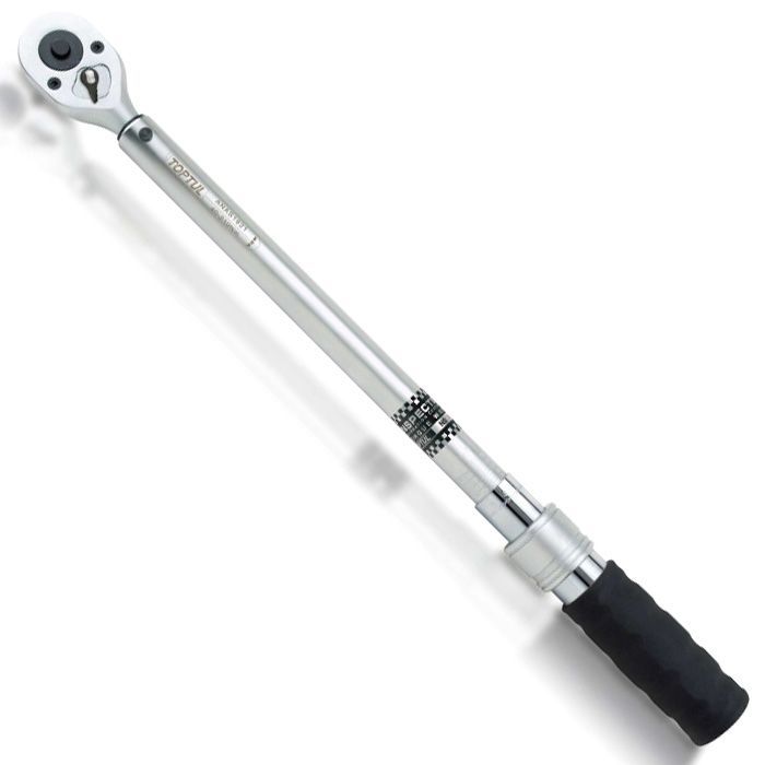 Ключ Toptul динамометричний трещеточний 1/2"x495mm 40-210Nm Фото