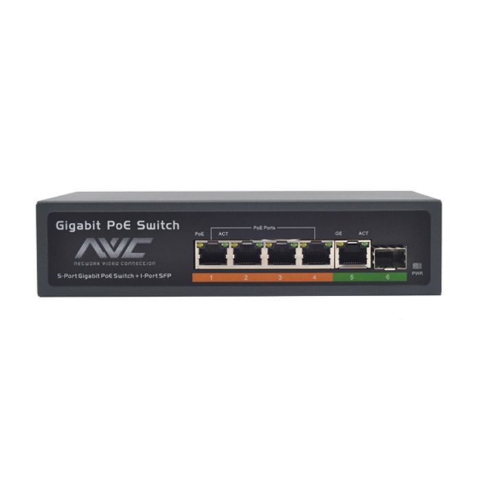 Коммутатор сетевой NVC NVC-604Gs Фото