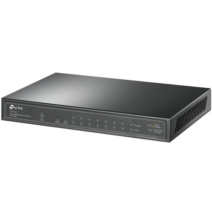 Коммутатор сетевой TP-Link TL-SG1210P Фото
