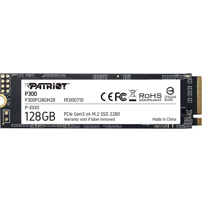Накопитель SSD Patriot M.2 2280 128GB Фото
