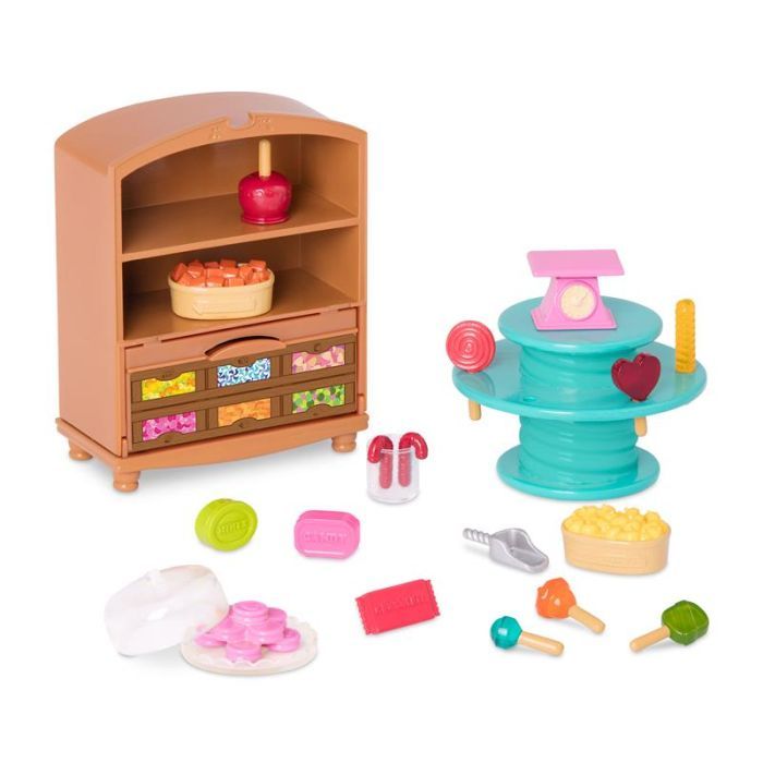 Игровой набор Li'l Woodzeez Полочки для кафе Фото
