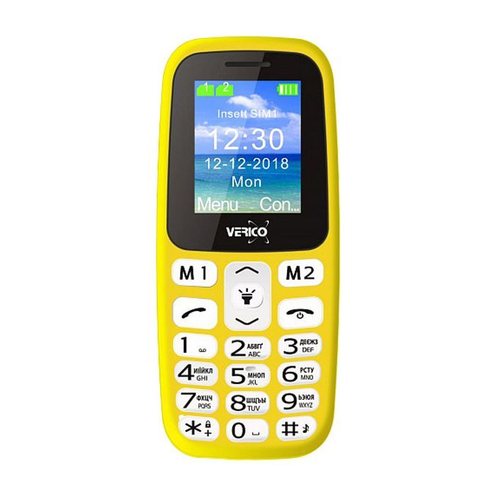 Мобильный телефон Verico Classic A183 Yellow Фото