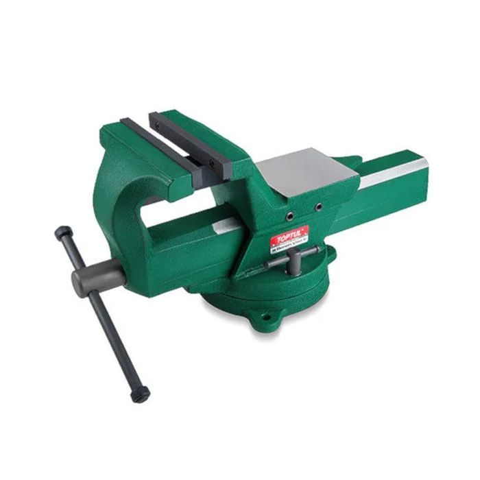 Тиски Toptul поворотные кованые 225мм 7" Фото