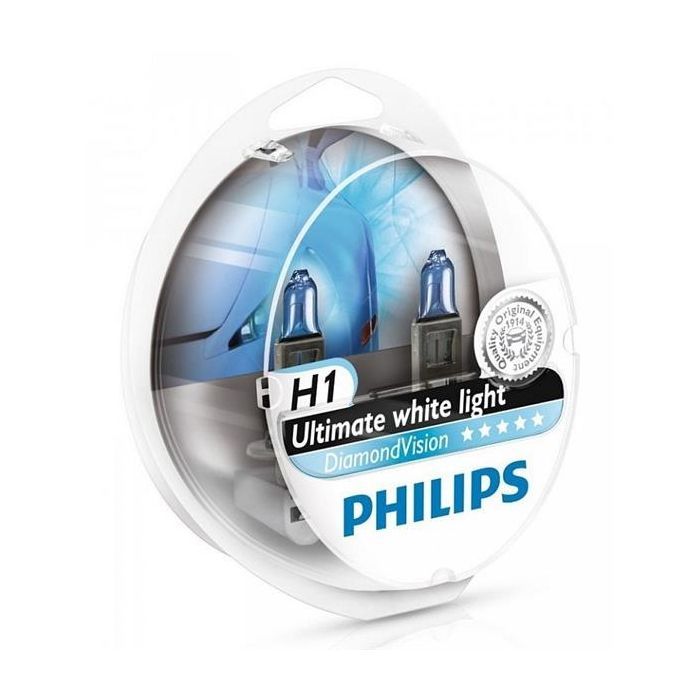 Автолампа Philips галогенова 55W Фото
