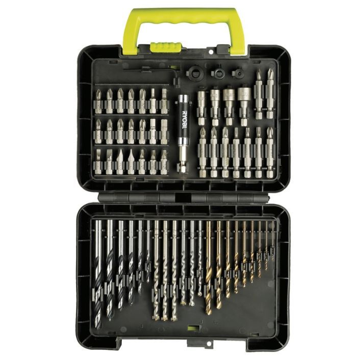 Набор сверл и бит Ryobi RAK60DDF, 60 ед. Фото