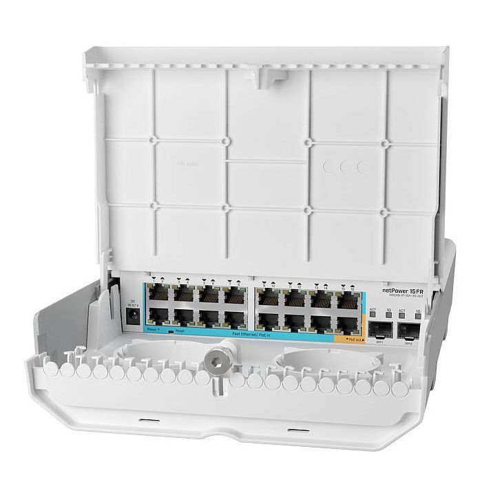 Коммутатор сетевой Mikrotik CRS318-1Fi-15Fr-2S-OUT Фото