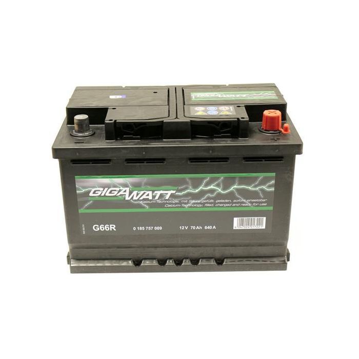 Аккумулятор автомобильный GigaWatt 70А Фото