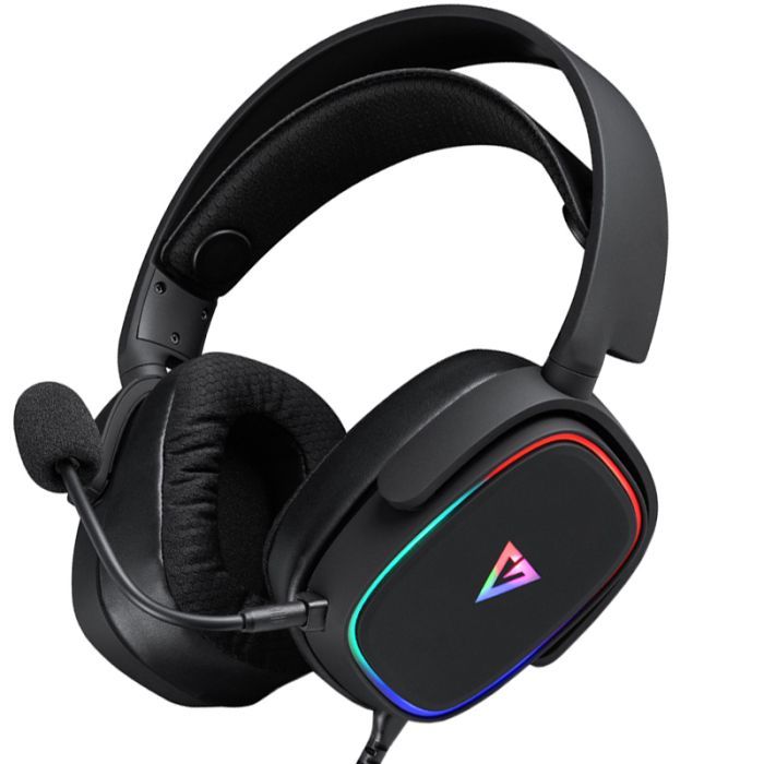 Наушники Modecom Volcano RGB Prometheus 7.1 USB Black Фото
