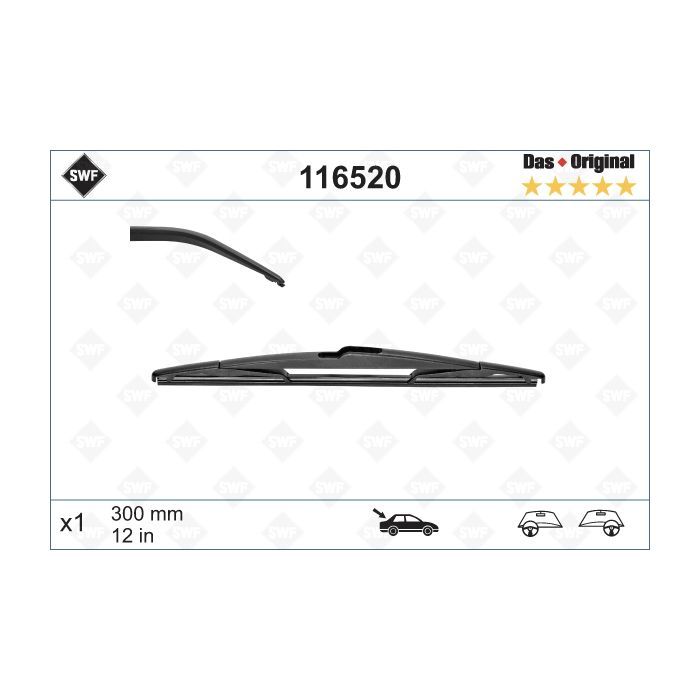 Щетка стеклоочистителя SWF 116520 Фото