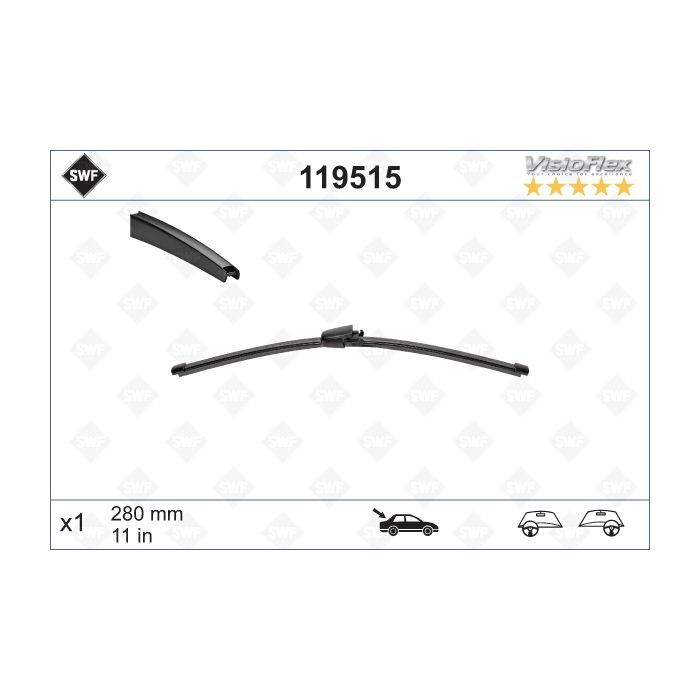 Щетка стеклоочистителя SWF 119515 Фото