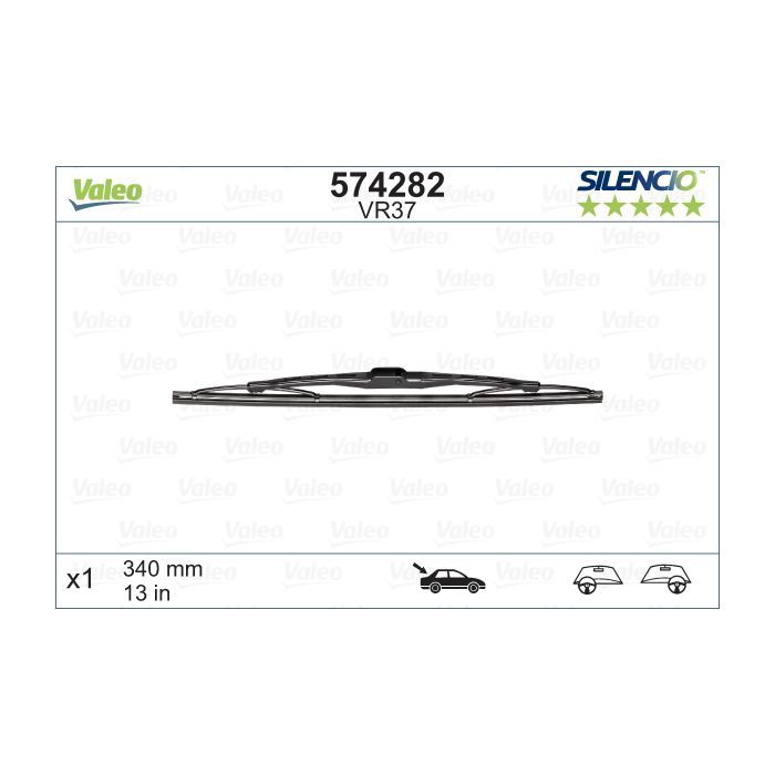 Щетка стеклоочистителя Valeo 574282 Фото
