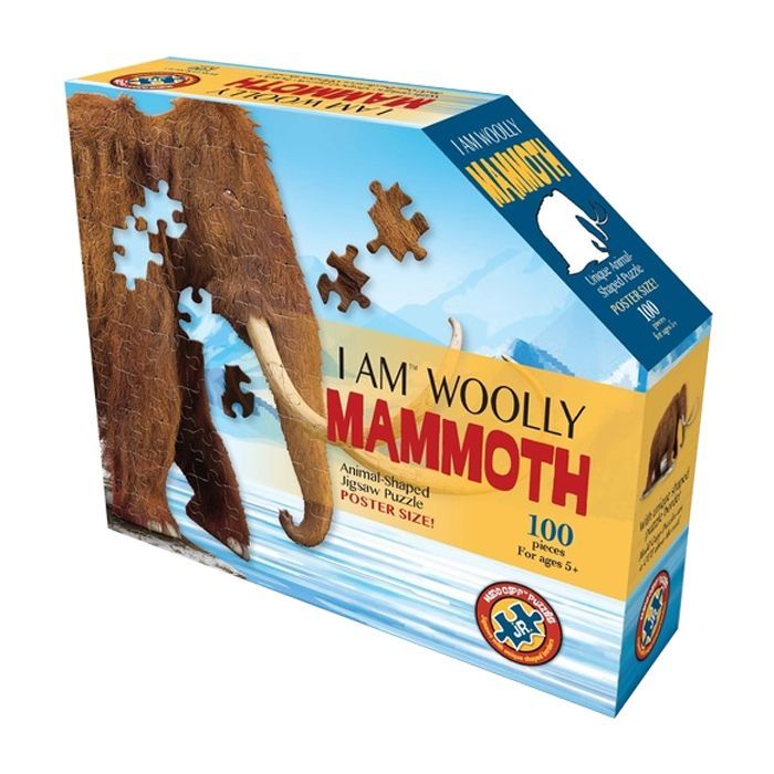 Пазл I AM Мохнатый мамонт 100шт Фото