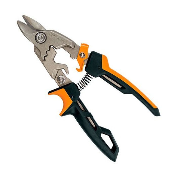 Ножницы по металлу Fiskars PowerGear Aviation Snip Bulldog (1027212) Фото