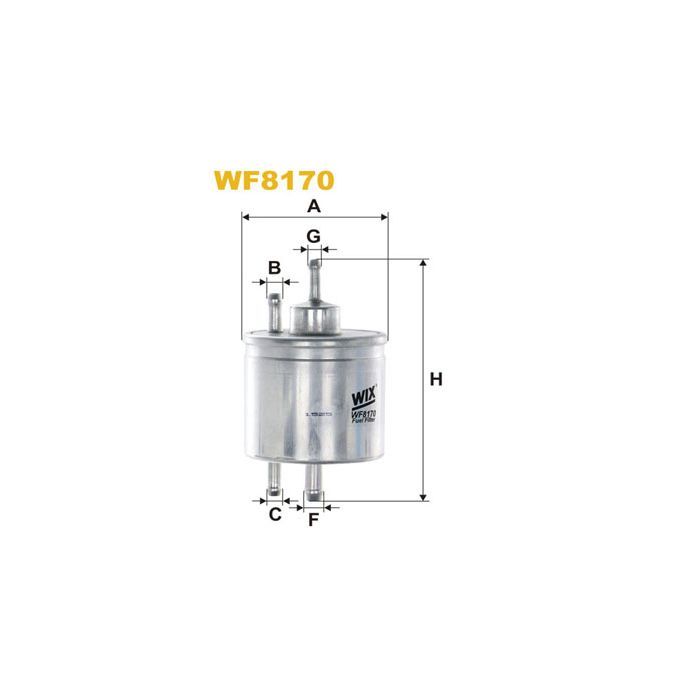 Фильтр топливный Wixfiltron WF8170 Фото