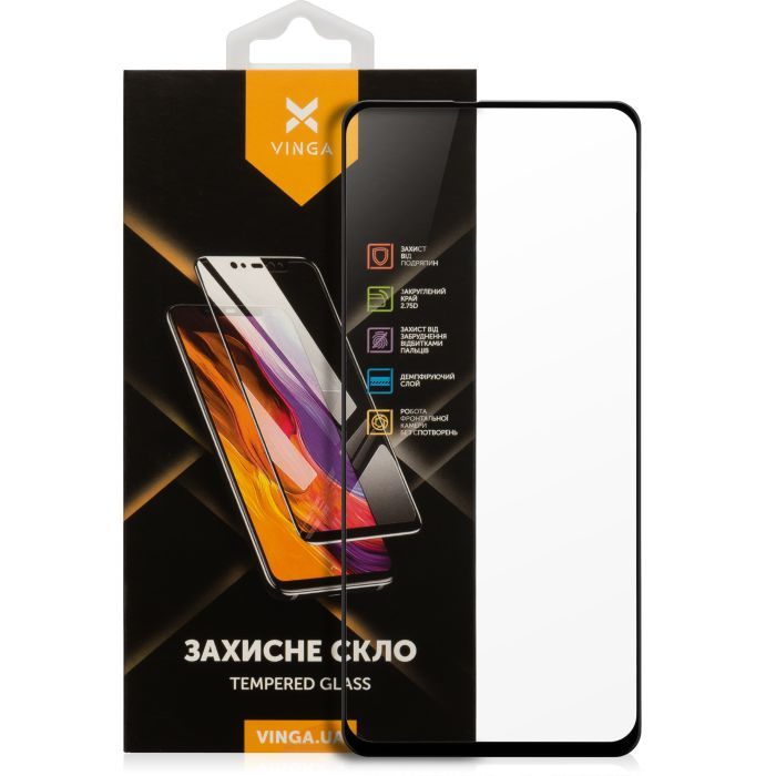 Стекло защитное Vinga Xiaomi Redmi Note 9T Фото