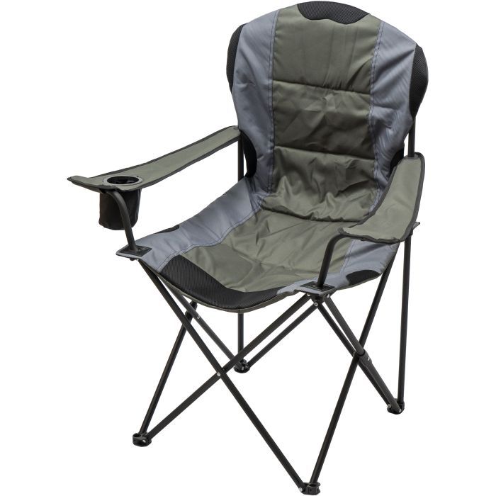 Кресло складное NeRest NR-34 Турист Grey/Khaki Фото