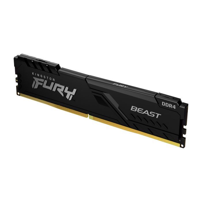 Модуль памяти для компьютера Kingston Fury (ex.HyperX) DDR4 8GB 3200 MHz Fury Beast Black Фото