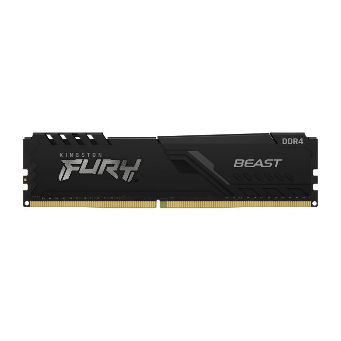 Модуль памяти для компьютера Kingston Fury (ex.HyperX) DDR4 8GB 3200 MHz Fury Beast Black Фото 1