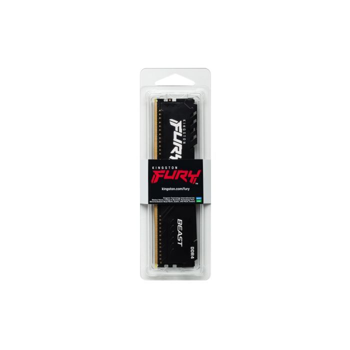Модуль памяти для компьютера Kingston Fury (ex.HyperX) DDR4 8GB 3200 MHz Fury Beast Black Фото 4