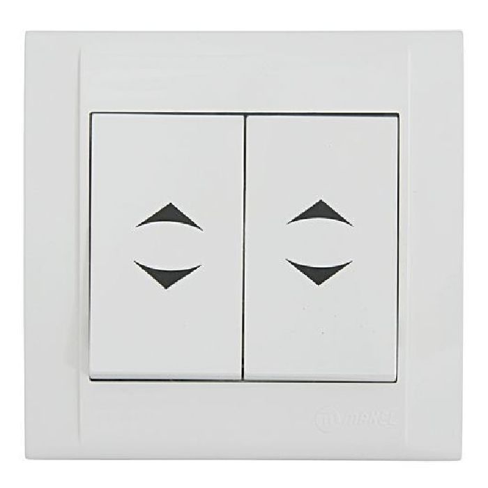 Переключатель MAKEL Defne Белая Фото