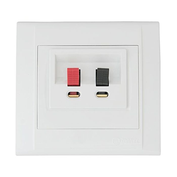 Розетка MAKEL Defne Белая (HI-FI) Фото