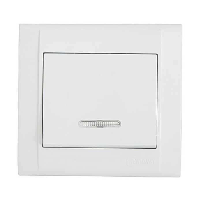 Переключатель MAKEL Defne Белая Фото