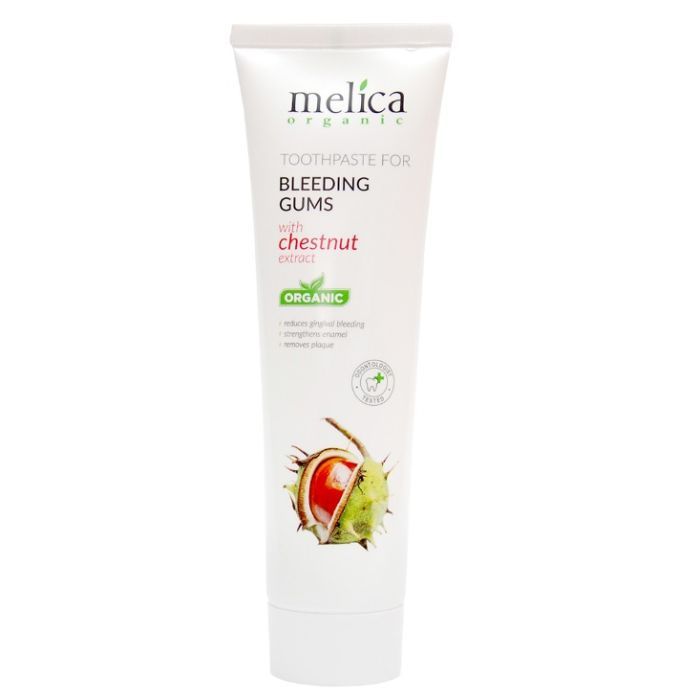 Зубная паста Melica Organic c экстрактом каштанa 100 мл Фото