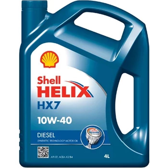 Моторное масло Shell Helix Diesel HX7 10W40 4л Фото