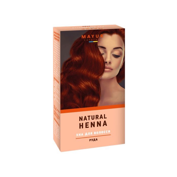 Хна Mayur натуральная Рыжая 25 г Фото