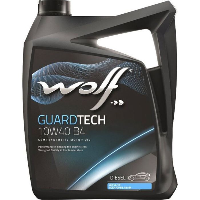 Моторное масло Wolf Guardtech 10W-40 4л Фото
