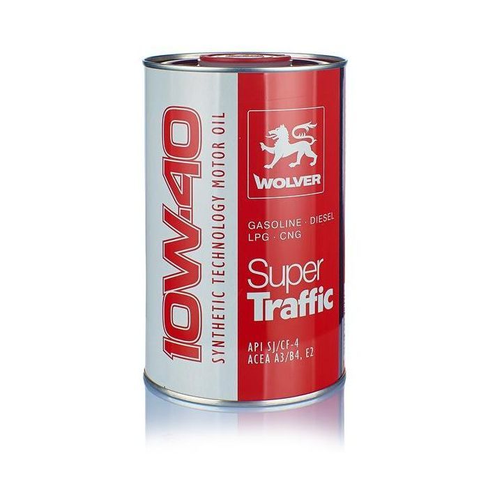 Моторное масло Wolver Super Traffic 10W-40 1л Фото