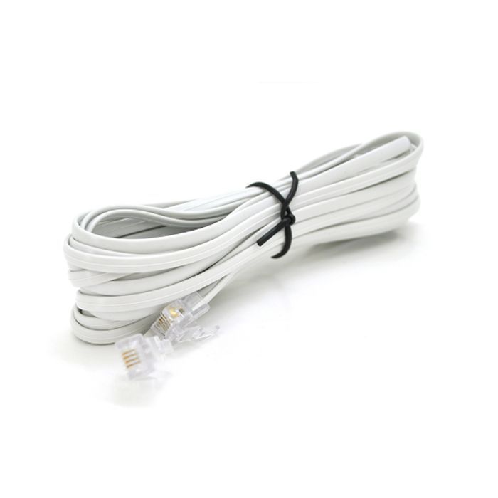 Патч-корд Voltronic телефонний 3м RJ11 (6P4C) Фото