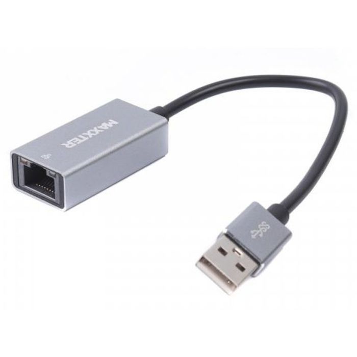 Адаптер Maxxter USB to Ethernet 100 Mbps Фото
