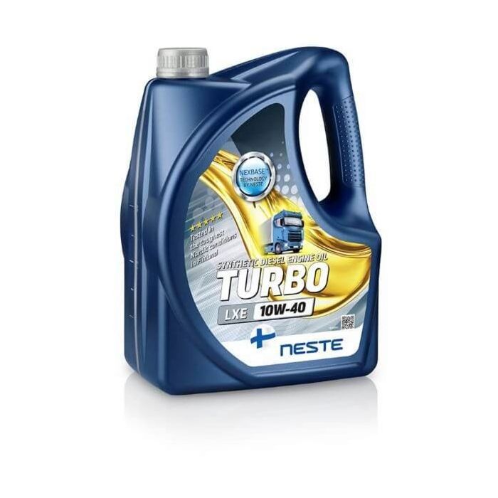Моторное масло Neste Turbo LXE 10W40 4л Фото
