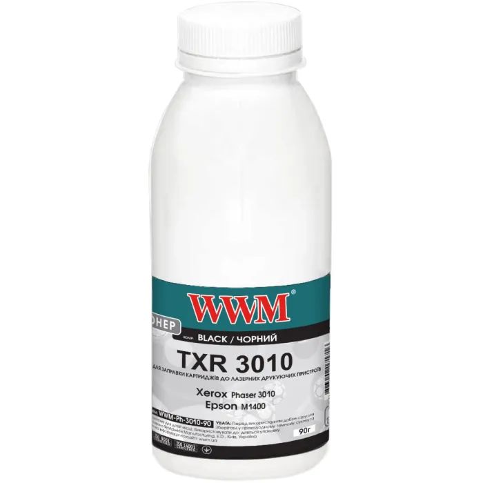 Тонер WWM Xerox Ph3010/Epson M1400, 90г Фото
