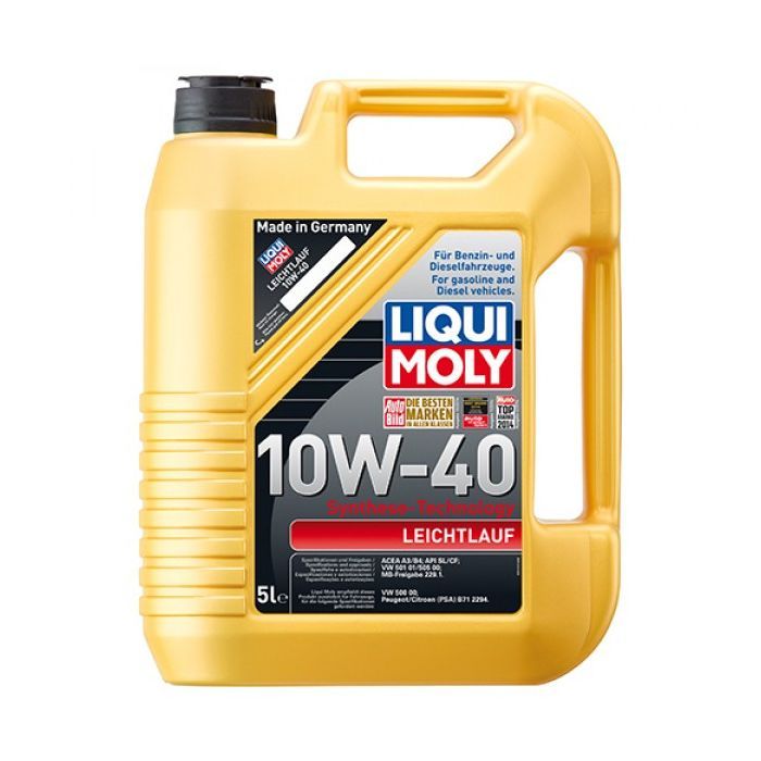 Моторное масло Liqui Moly Leichtlauf SAE 10W-40 5л. Фото