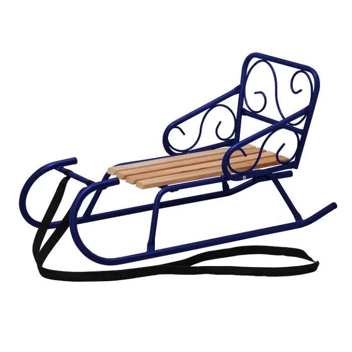 Санки Snower Морозко сині Фото