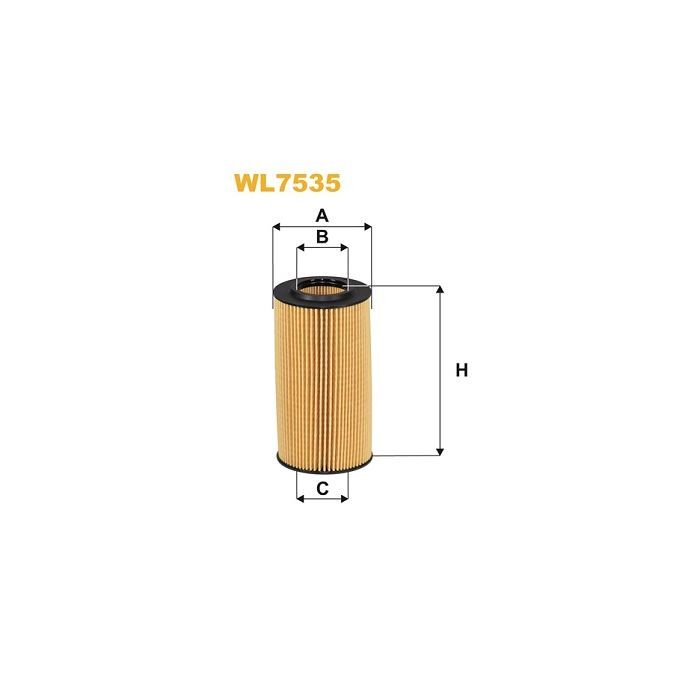 Фильтр масляный Wixfiltron WL7535 Фото