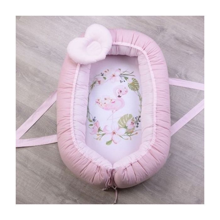 Кокон для новорожденных Верес Flamingo pink Фото