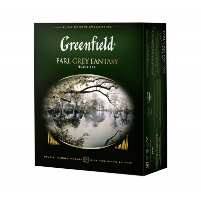 Чай Greenfield 2г *100 пакет EARL GREY FANTASY Фото